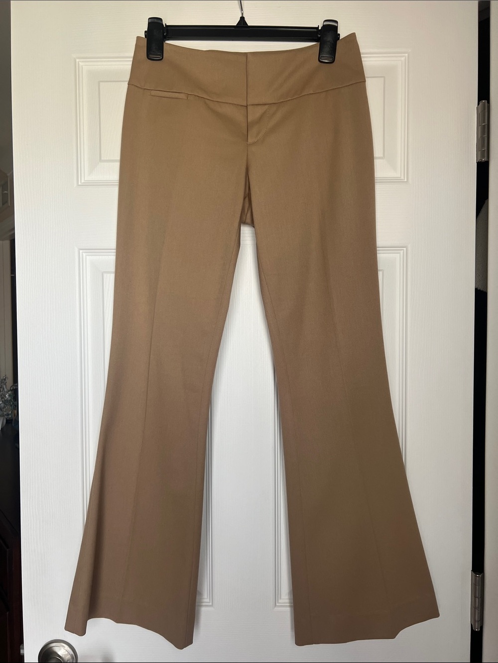 Guess Women's Tan Boot Cut Dress Pants